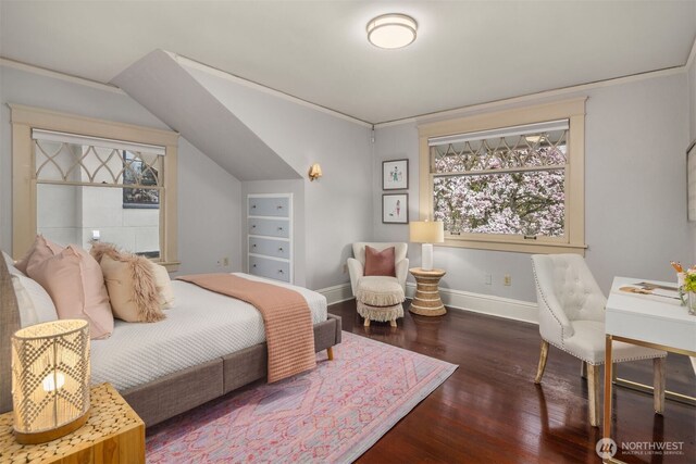 1611 Mcgilvra Blvd E, Seattle, WA 98112 - bedroom featuring multiple windows, baseboards, and wood finished floors