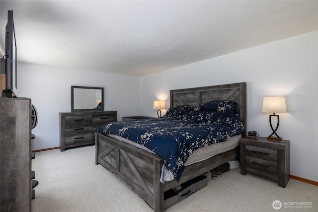 23696 Lake Dr, Mount Vernon, WA 98273 - carpeted bedroom with baseboards