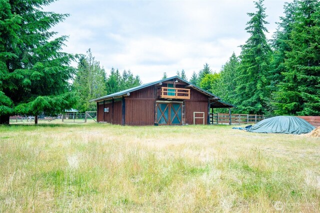 14938 Frenchie Ln SE, Yelm, WA 98597 - view of barn