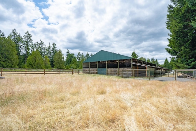 14938 Frenchie Ln SE, Yelm, WA 98597 - horse barn with a rural view