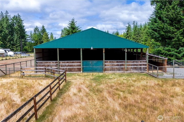 14938 Frenchie Ln SE, Yelm, WA 98597 - view of horse barn