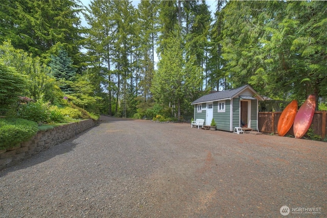 1510 E Benson Lake Dr, Grapeview, WA 98546 - view of dirt / gravel road