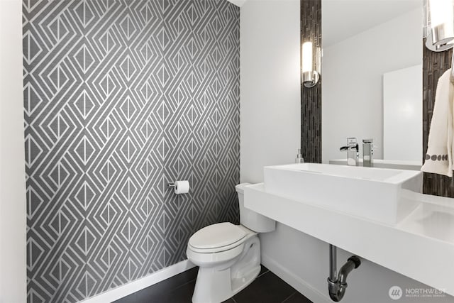 6720 Soundview Dr NE, Tacoma, WA 98422 - bathroom featuring toilet and tile patterned floors