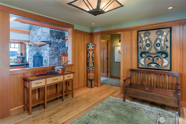 481 Grimes Riker Ln, Lopez Island, WA 98261 - living area featuring wood finished floors