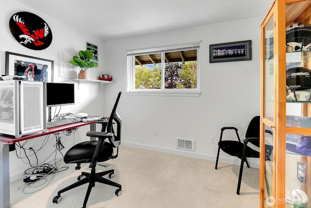 21120 77th Pl W Unit 104, Edmonds, WA 98026 - home office with baseboards and carpet floors
