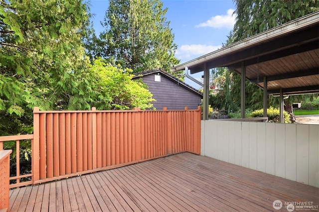 10762 Exeter Ave NE, Seattle, WA 98125 - view of deck