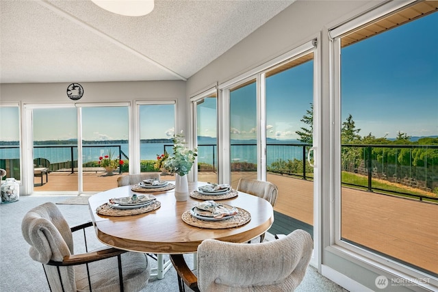 5691 Nakat Way, Blaine, WA 98230 - sunroom / solarium with a water view