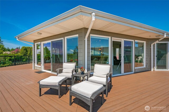 5691 Nakat Way, Blaine, WA 98230 - view of wooden deck