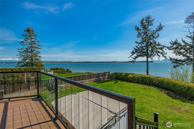 5691 Nakat Way, Blaine, WA 98230 - balcony with a water view