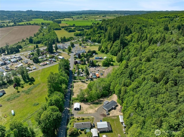 49 Mox Chehalis Rd, Elma, WA 98541 - aerial view of property's location featuring a forest