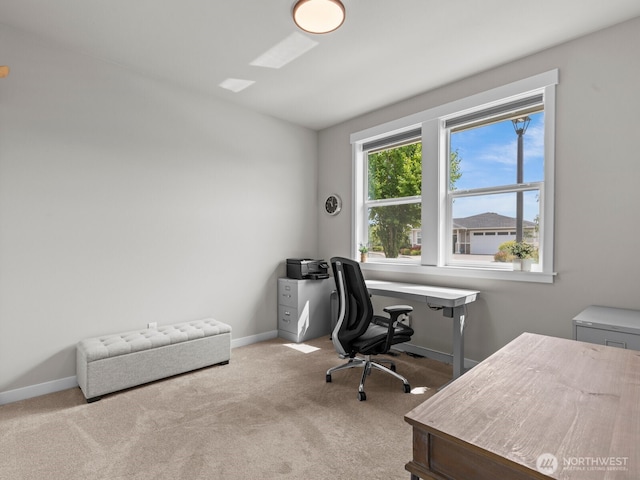 752 Parkland Loop, Sedro Woolley, WA 98284 - carpeted home office with baseboards