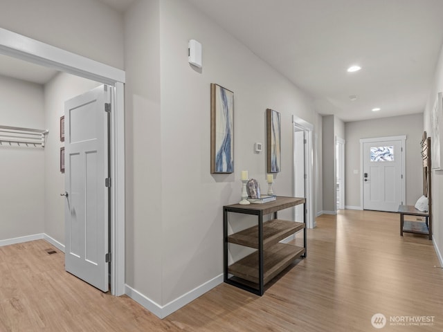 752 Parkland Loop, Sedro Woolley, WA 98284 - entryway with light wood-style flooring and recessed lighting