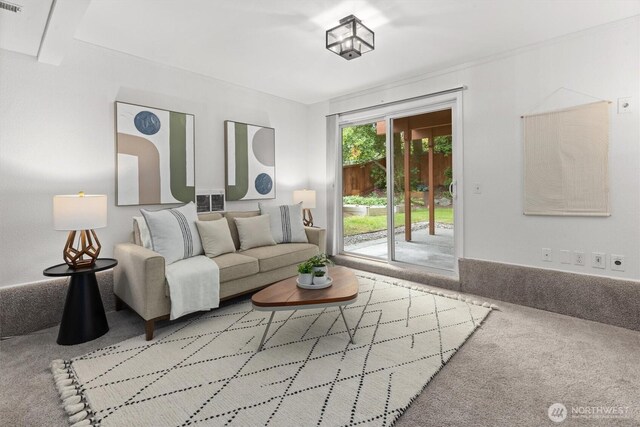 19203 Whitman Ave N, Shoreline, WA 98133 - view of carpeted living room