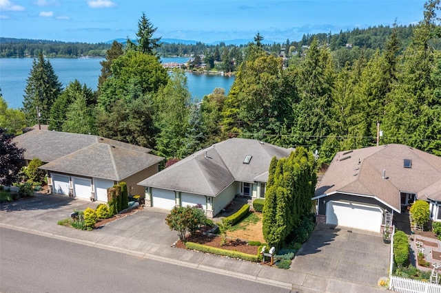 2921 Haggin St, Bellingham, WA 98226 - view of subject property with a forest and a large body of water