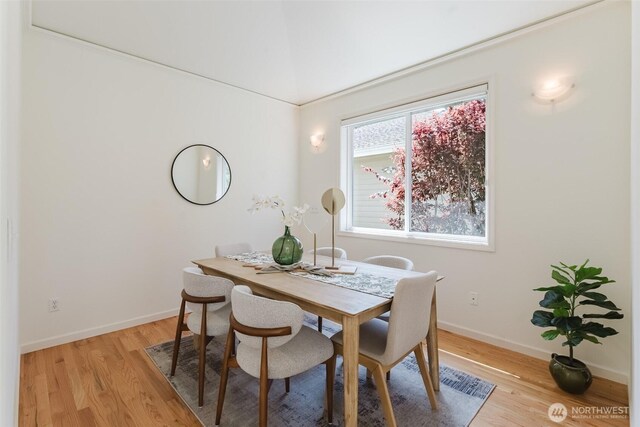 2921 Haggin St, Bellingham, WA 98226 - dining space with light wood finished floors and baseboards