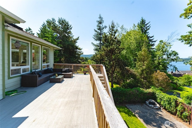 2921 Haggin St, Bellingham, WA 98226 - deck featuring outdoor lounge area