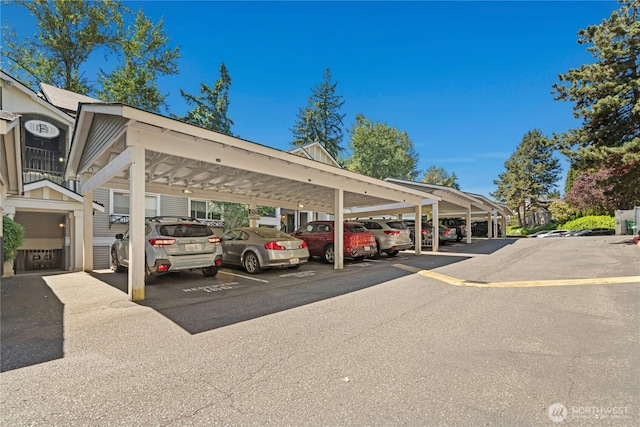 11309 NE 128th St Unit F302, Kirkland, WA 98034 - view of covered parking lot