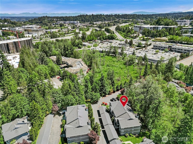 11309 NE 128th St Unit F302, Kirkland, WA 98034 - drone / aerial view
