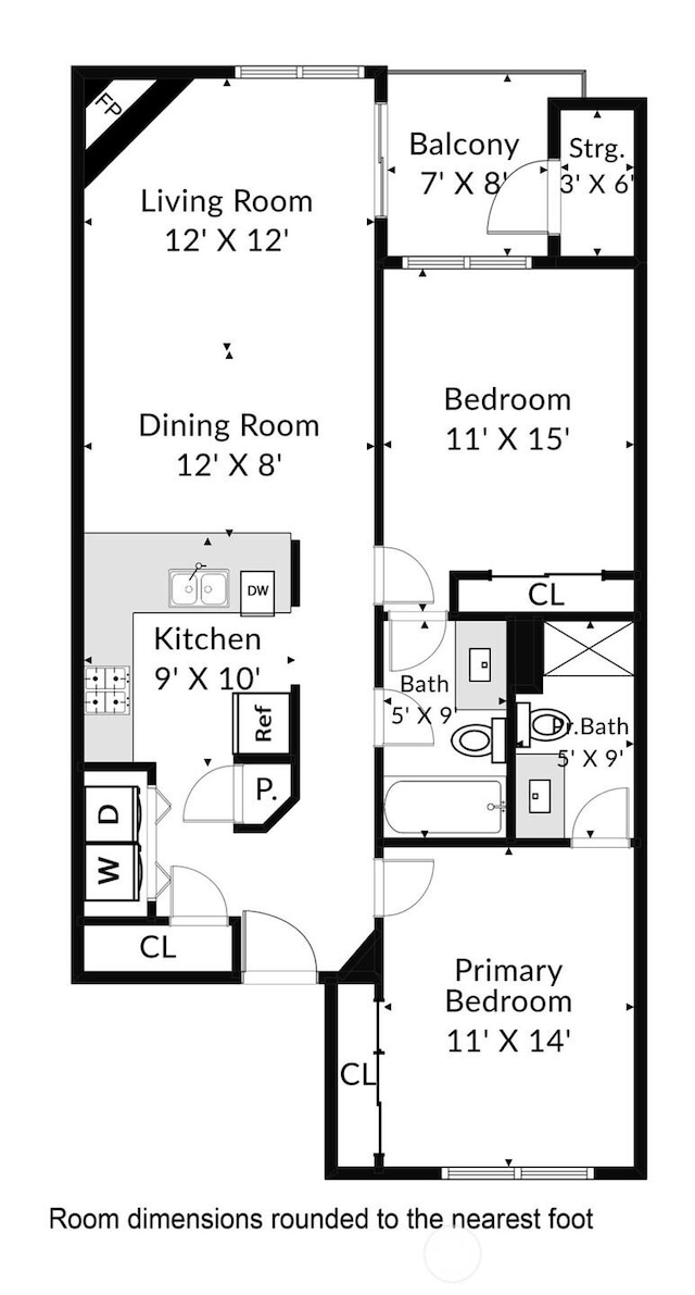 11309 NE 128th St Unit F302, Kirkland, WA 98034 - property floor plan