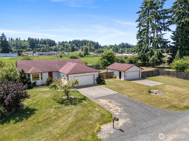 9445 181st Way SW, Rochester, WA 98579 - aerial view of property and surrounding area