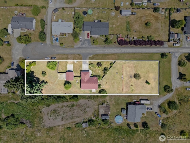 9445 181st Way SW, Rochester, WA 98579 - view of property location with property boundaries highlighted