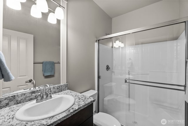 22412 SE 283rd St, Maple Valley, WA 98038 - full bath featuring a shower stall and vanity