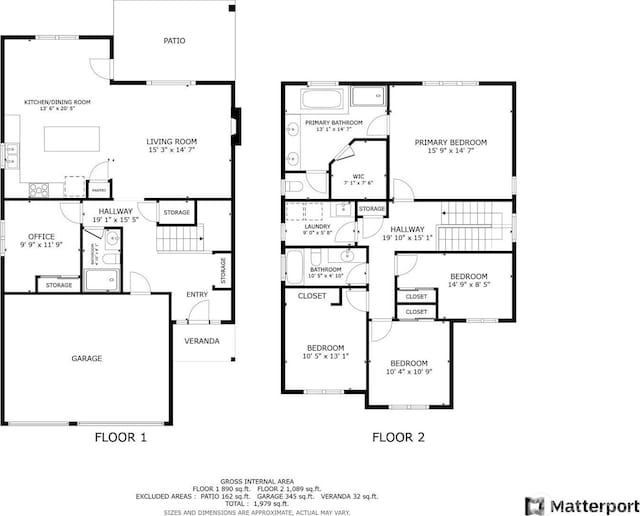 22412 SE 283rd St, Maple Valley, WA 98038 - view of property floor plan