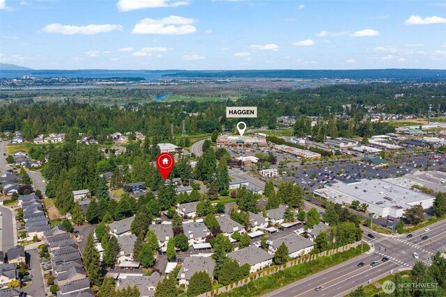 9106 1st Pl NE Unit 1, Lake Stevens, WA 98258 - aerial view of property and surrounding area