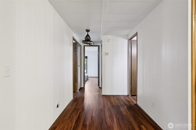 35605 158th St SE, Sultan, WA 98294 - corridor featuring dark wood-style flooring