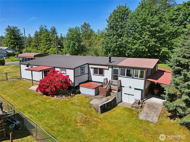 35605 158th St SE, Sultan, WA 98294 - view of front facade with metal roof