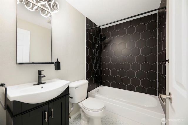 1132 N 198th St Unit C204, Shoreline, WA 98133 - bathroom featuring vanity and washtub / shower combination
