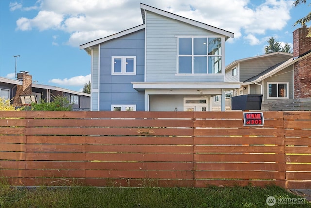 7724 16th Ave SW, Seattle, WA 98106 - view of rear view of house