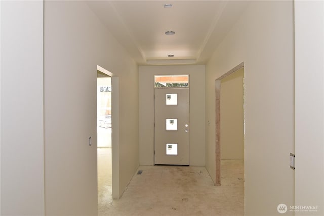 1103 Whidbey St, Bellingham, WA 98229 - corridor featuring a raised ceiling