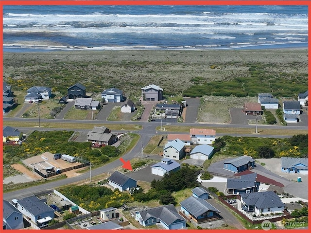 486 Winlock St, Ocean Shores, WA 98569 - aerial overview of property's location featuring nearby suburban area