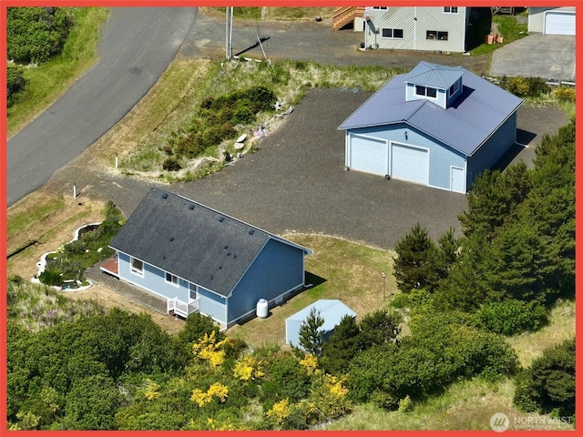 486 Winlock St, Ocean Shores, WA 98569 - view from above of property