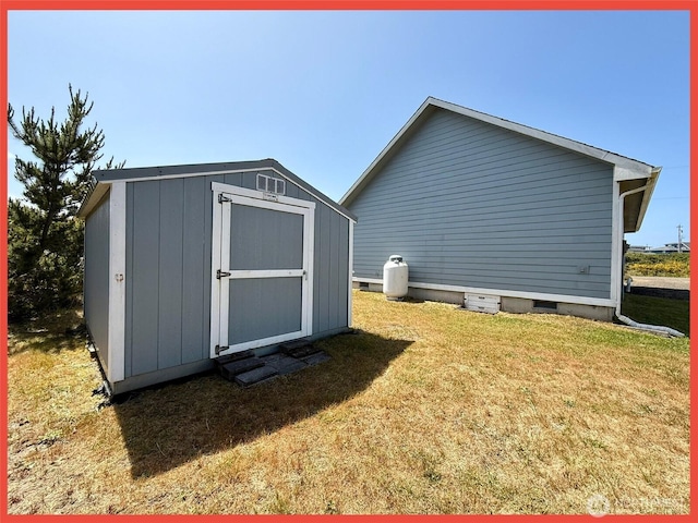 486 Winlock St, Ocean Shores, WA 98569 - view of shed