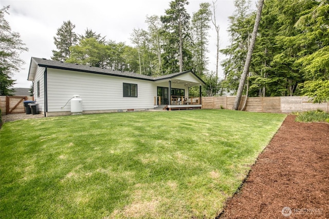 366 Lake View Loop NE, Ocean Shores, WA 98569 - back of house featuring a wooden deck