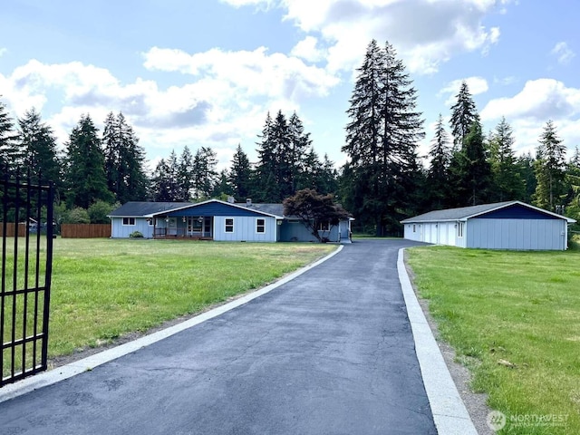 4012 267th St E, Spanaway, WA 98387 - single story home featuring a detached garage
