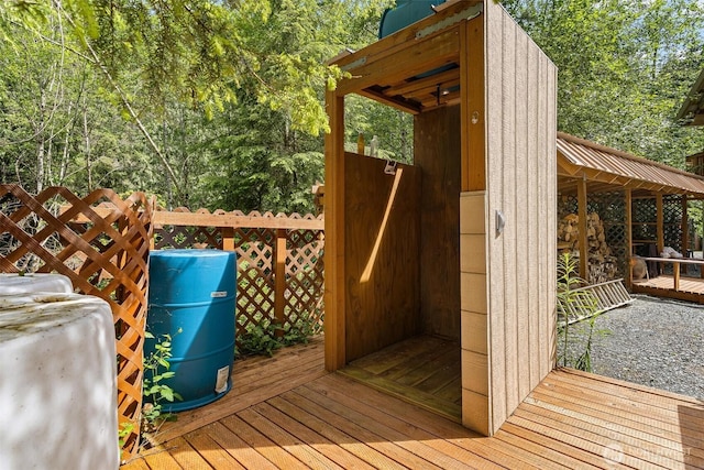 60018 Index Galena Rd, Sultan, WA 98294 - view of wooden terrace