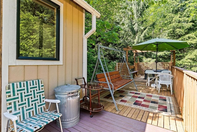 60018 Index Galena Rd, Sultan, WA 98294 - view of deck