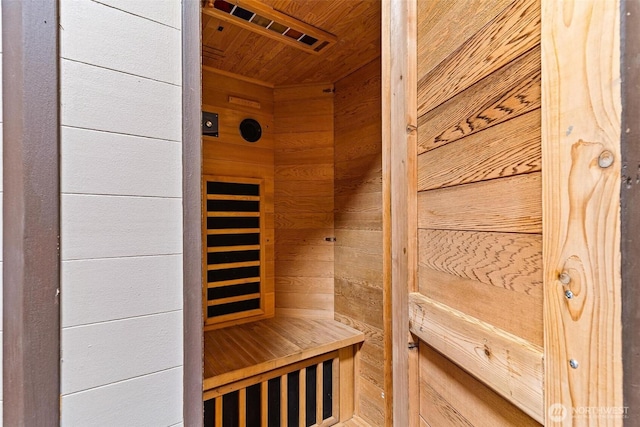 60018 Index Galena Rd, Sultan, WA 98294 - relaxing sauna with wooden walls and wooden ceiling