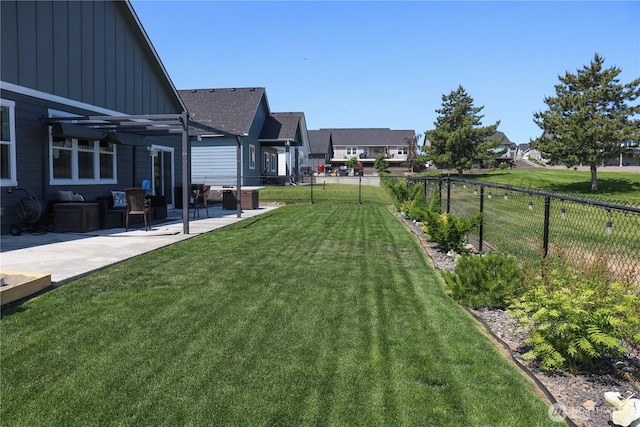 6354 Murray Way NE, Moses Lake, WA 98837 - view of yard with a patio area and a residential view