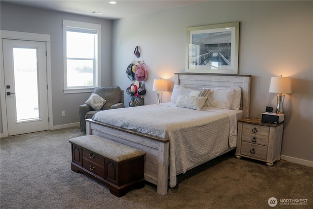 6354 Murray Way NE, Moses Lake, WA 98837 - carpeted bedroom featuring baseboards and recessed lighting