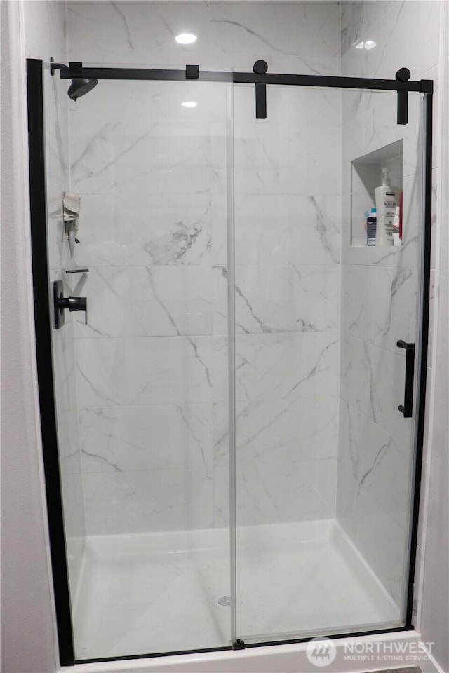 6354 Murray Way NE, Moses Lake, WA 98837 - full bath featuring a marble finish shower