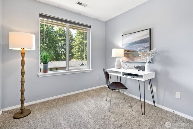 9009 NW 146th St, Gig Harbor, WA 98329 - carpeted office space featuring baseboards