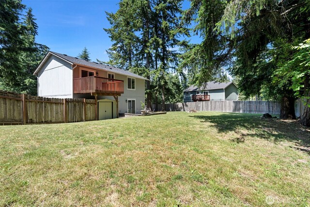 9009 NW 146th St, Gig Harbor, WA 98329 - view of yard featuring a storage unit
