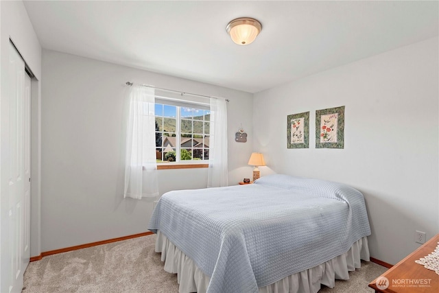 1600 Brandi Ct, Wenatchee, WA 98801 - carpeted bedroom with baseboards and a closet