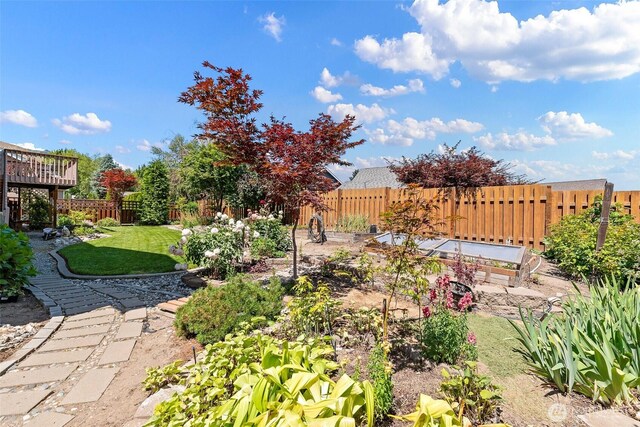 1600 Brandi Ct, Wenatchee, WA 98801 - view of yard featuring a vegetable garden