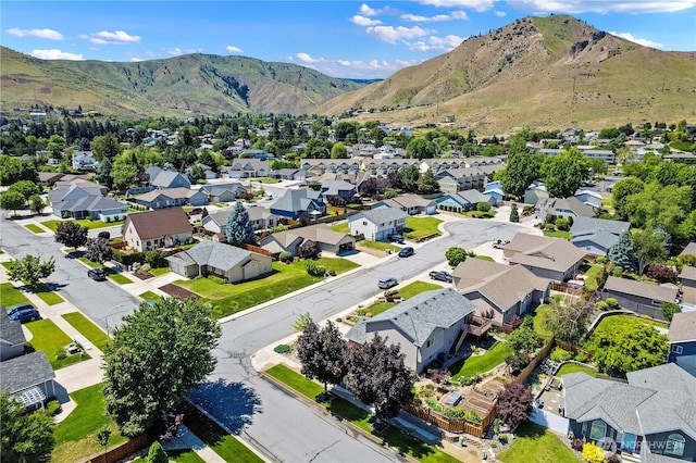 1600 Brandi Ct, Wenatchee, WA 98801 - aerial perspective of suburban area featuring mountains