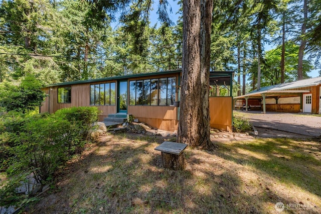 16757 Chilberg Ave, La Conner, WA 98257 - view of front of house featuring entry steps